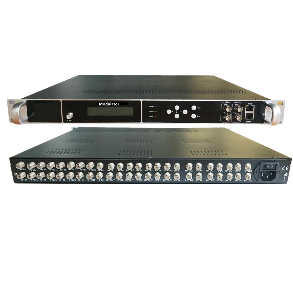 CATV DVB-C/DVB-T ATSC/DVB-S2/ISDBT тюнер для RF модулятор 12/16/24 тюнеры