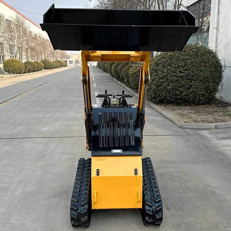Mini Skid Steer Wood Stump Grinder SL360T Mini Skid Steer Loader For Sale