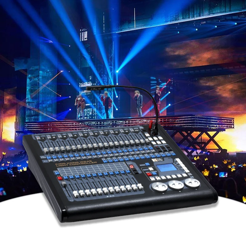 Поддержка RDM Artnet Midi консоль освещения сцены 1024 канальный контроллер с Dmx512 сигнал Dmx R20 библиотека