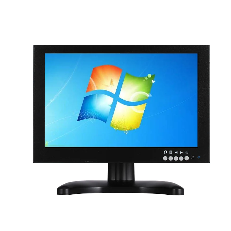high resolution monitor Surveillance LCD Backlight  12 Inch BNC CCTV portable Monitor