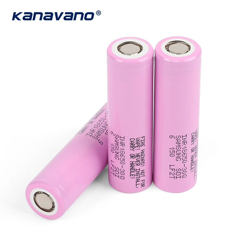 Authentic cylindrical 18650 battery 3000mah 5C rechargeable lithium ion battery for power tools etc.