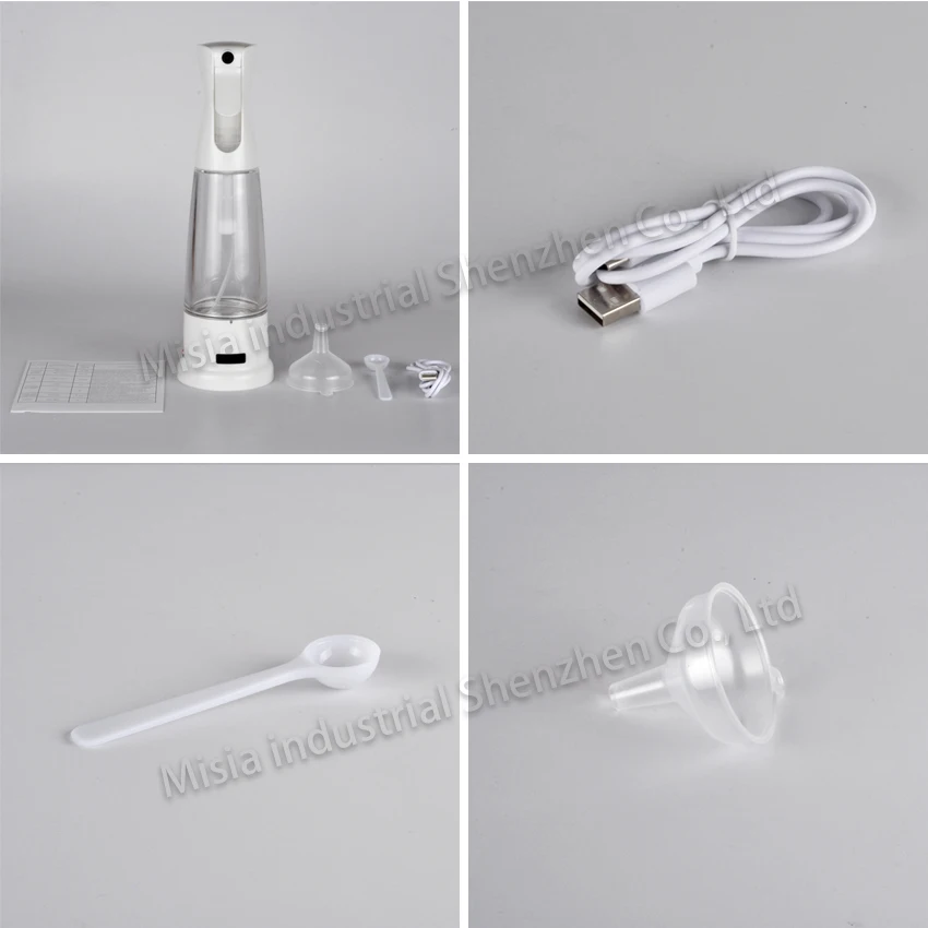 Sodium hypochlorite mist spray bottle disinfection water generator spray