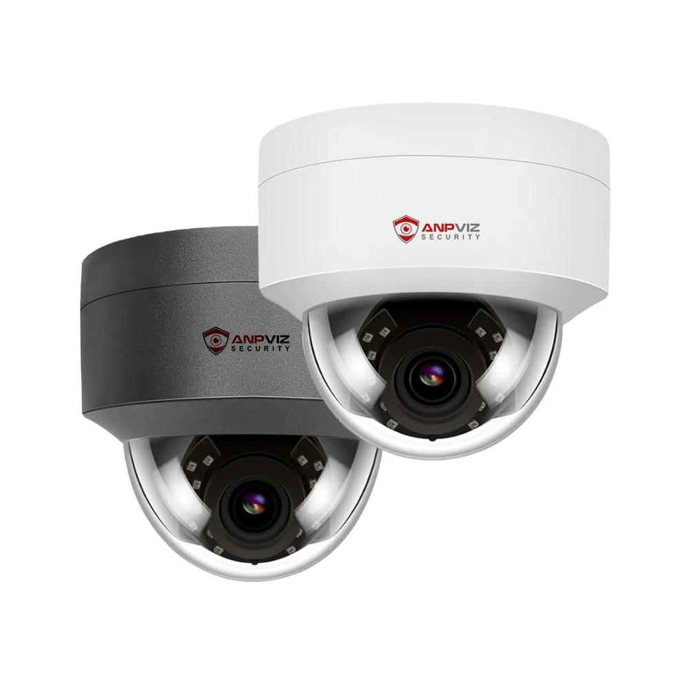 Anpviz 5MP POE IP Dome camera 4X Optical Zoom Security Camera 2.8~12mm Motorized Wide Angle Indoor Outdoor Surveillance Camera