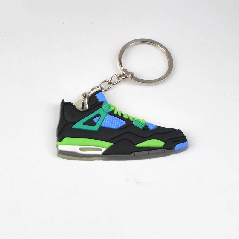 Оптовая продажа изготовление на заказ брелок из мягкого ПВХ 2D jordan shoe