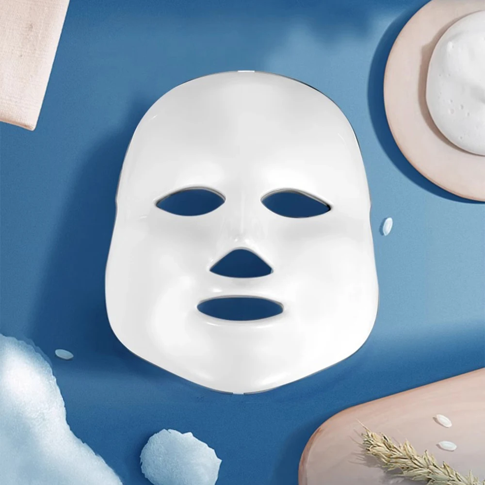 Wholesale Face Lifting 7 Colors At-home Photon LED Light Therapy Face Mask SPA Treatment Face Mask Device