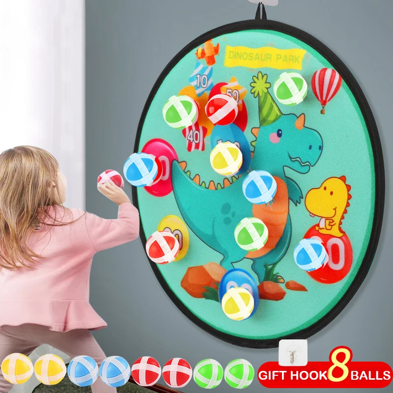 Лидер продаж на Amazon домашние игрушечные шарики присоске для семейного спорта дартс мишени липкий мяч игрушка бросания игр открытом