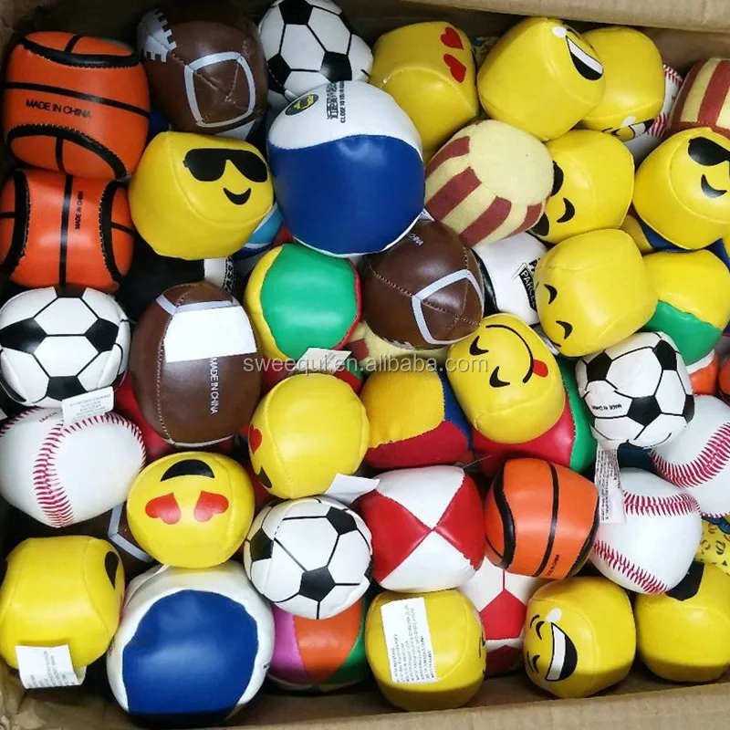 Fabric Cover Ball soft Hacky Sack Wholesale footbag 3 panels