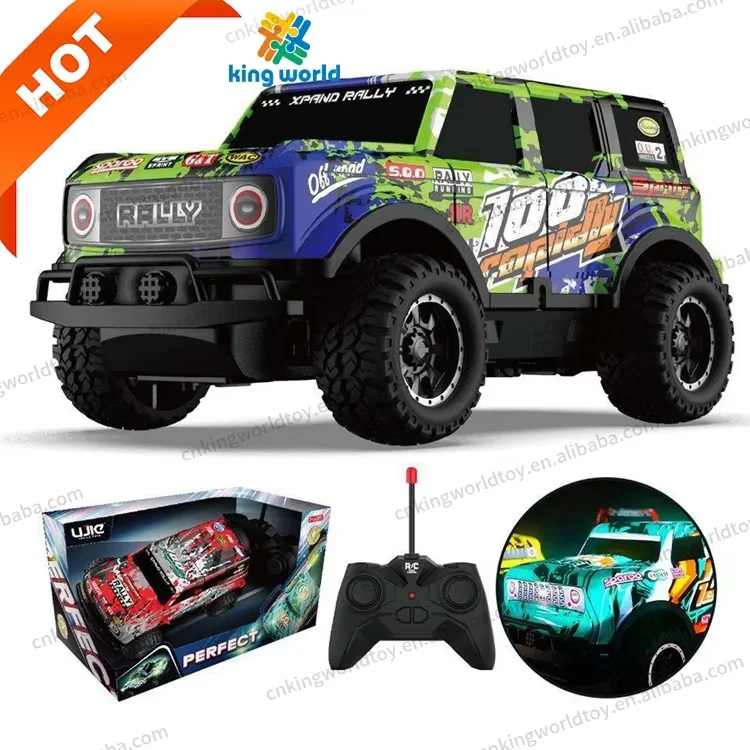 King World Factory RC 1/24 scale fast speed rc cars juguetes wireless off road remote control trucks for adults