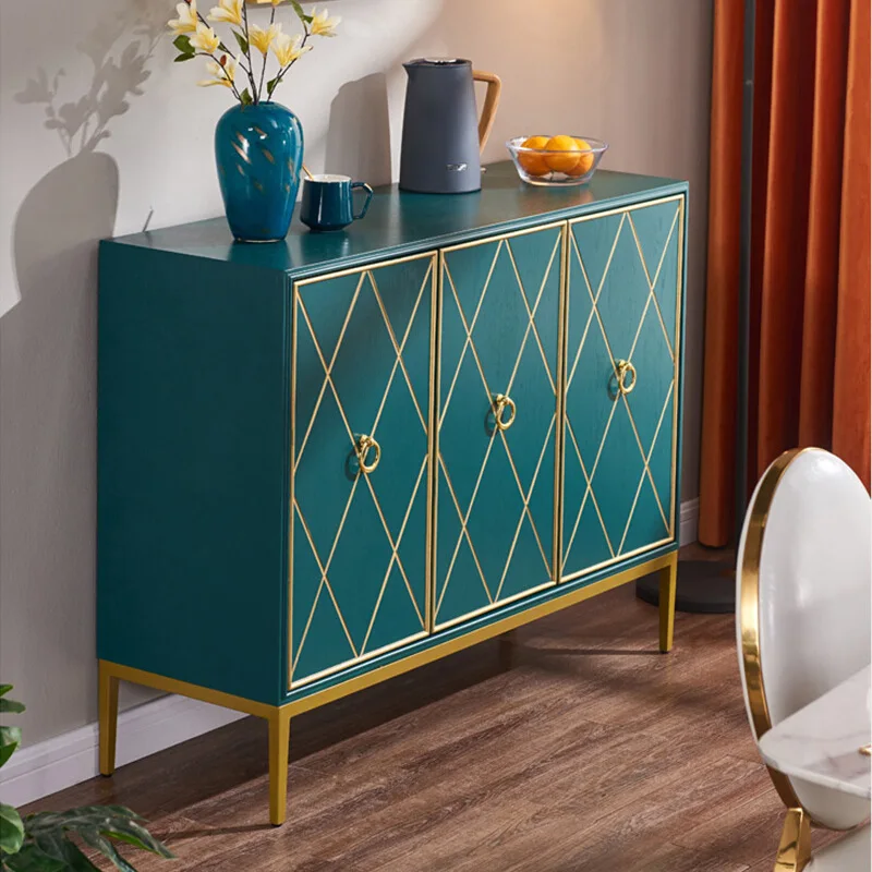 Cheap Wholesale modern hallway luxury metal gold console table living room sideboard stainless steel console table