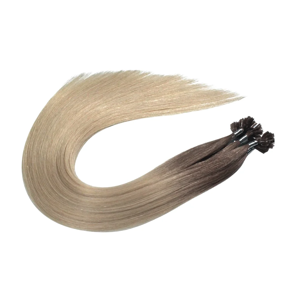 YADING Pre Bonded U Tip OM8-613 Blonde Large Stock Top Quality Virgin Hair 100 Remy Human Double Drawn Tape Hair Extensions