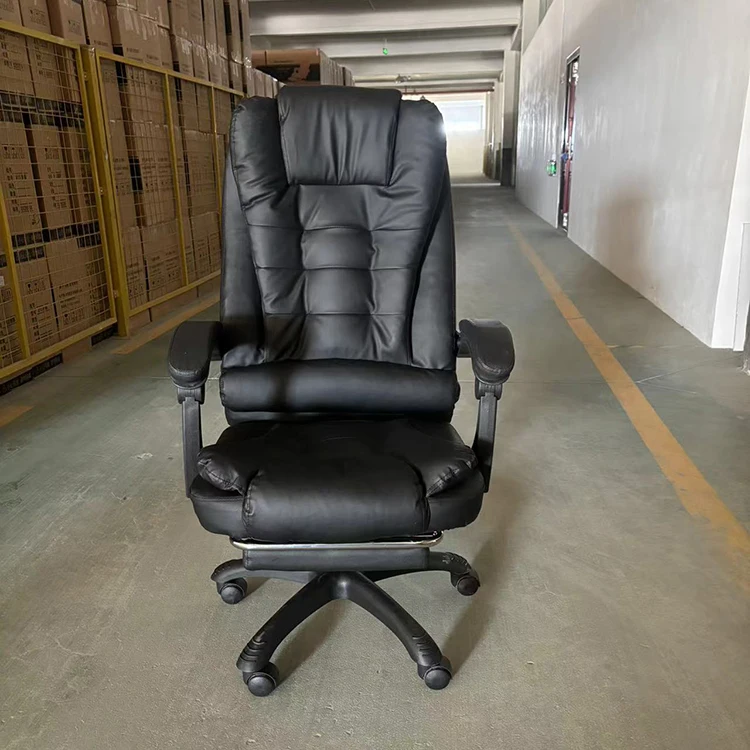 Comfortable Leather Swivel Chair Ergonomic Office Chair Wholesale Premium Recliner Swivel Chair for Home Office