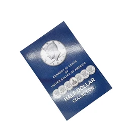 2022 USA Half dollar Coin Collecting Album equipped 120 capsule and writing stickers