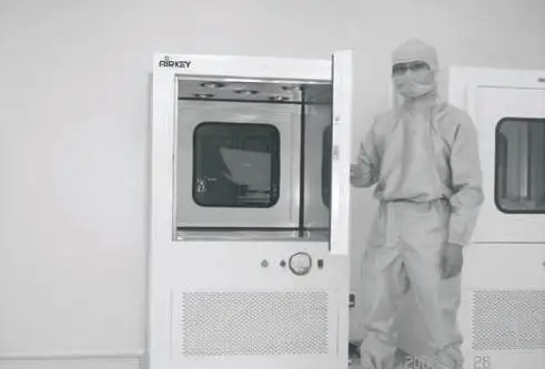Airkey Modular Design Static Pass Box Pass for Laboratory Use transfer window for cleanroom
