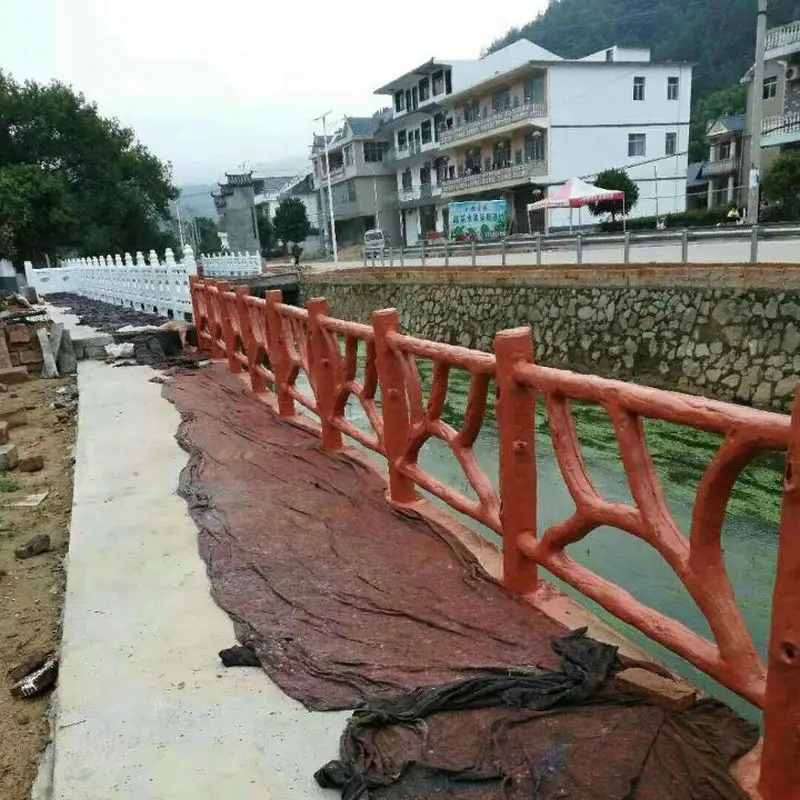 
New Technology Flooring Mounted Luxury Stair Deck Concrete Railing Outdoor Indoor Designs 