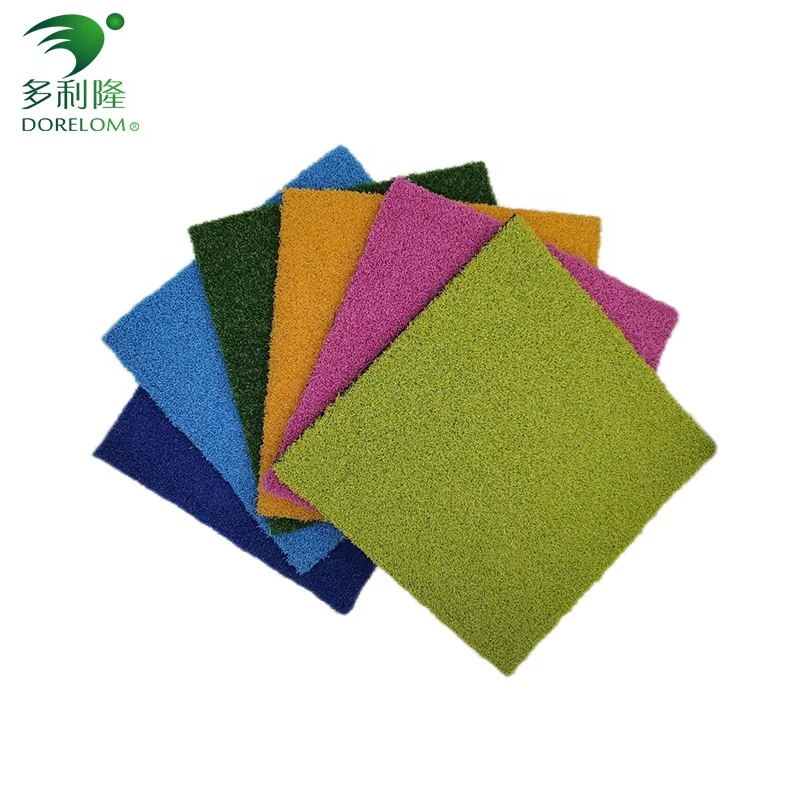 china manufacturers green carpet artificial grass green red black blue white pink artificial grass for gym fitness flooring