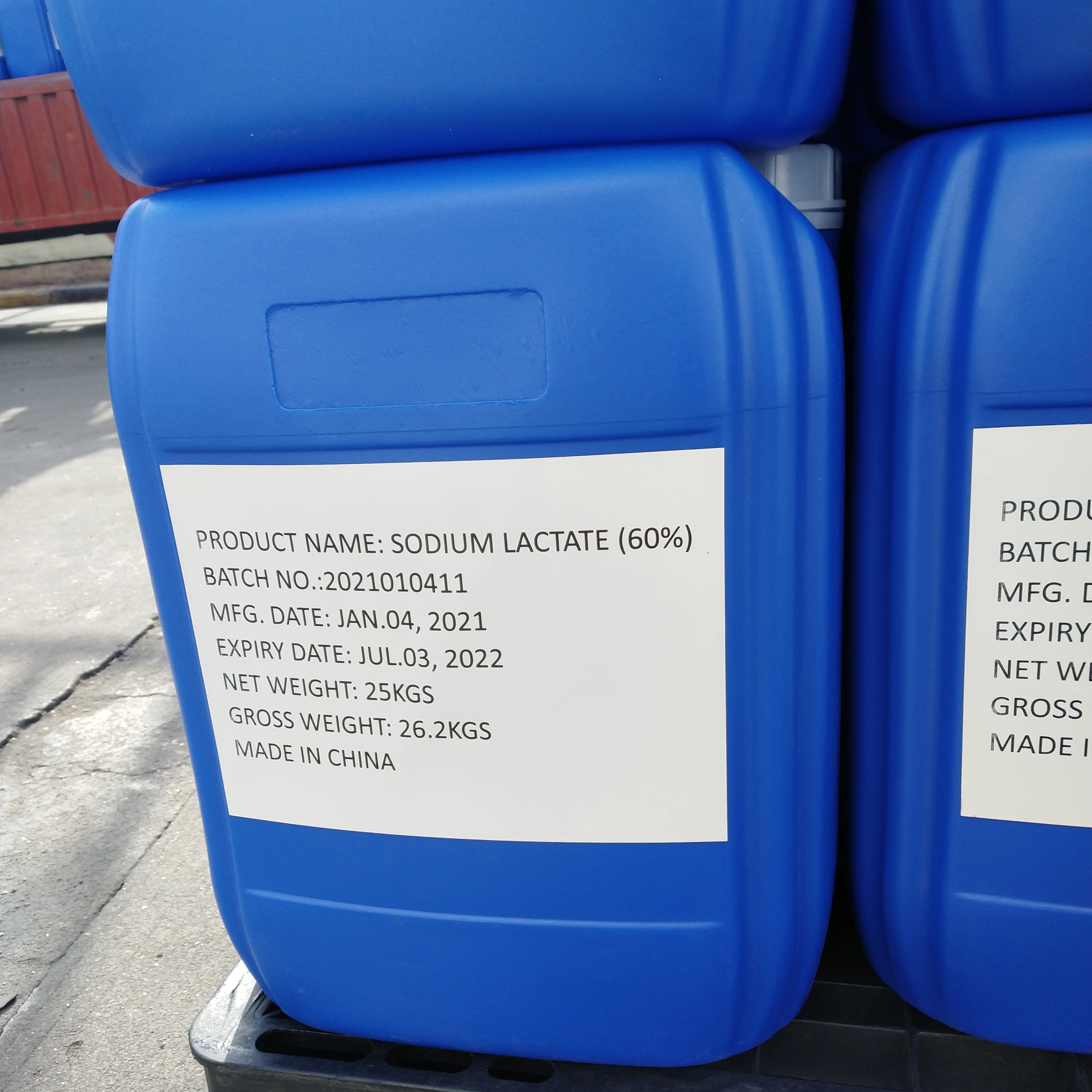 Sodium Lactate 60% Liquid Food Grade Factory Price