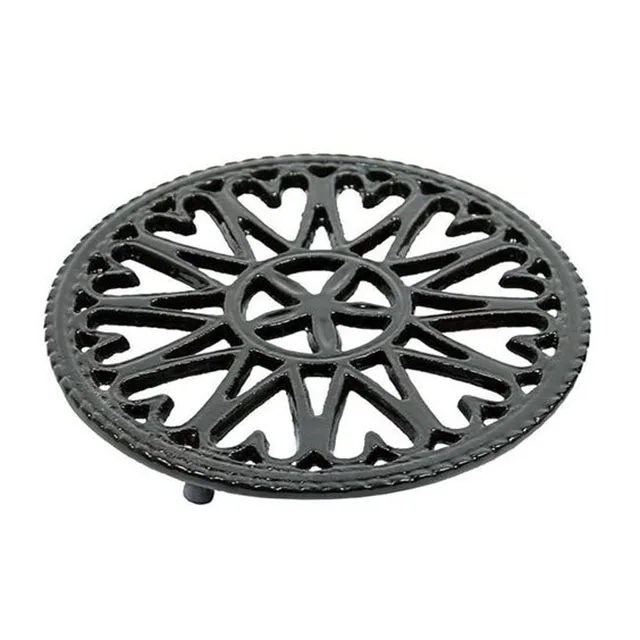 Kitchen heat resistant coasters hot holder pot pad mat cast iron trivet