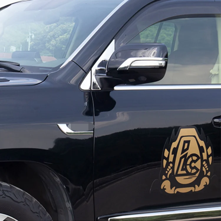 High Quality Car Side Fender Badge For Toyota Landcruiser 2008-2021 prdao lc120 lc150 exterior parts logo sticker