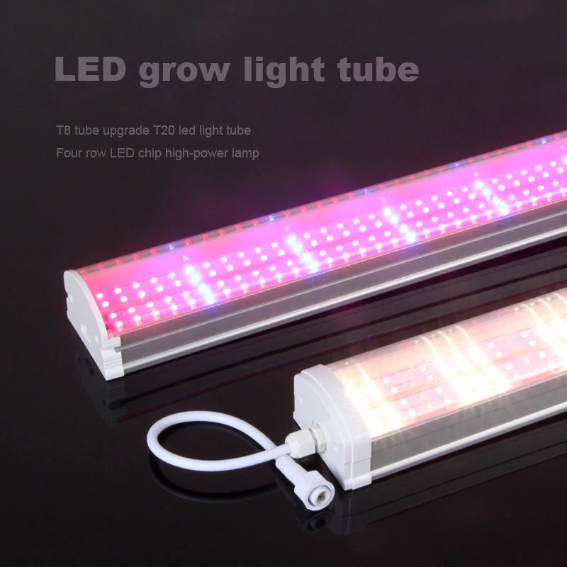 New four row chip lamp tube full spectrum best led grow lights for indoor medical plants grow light led