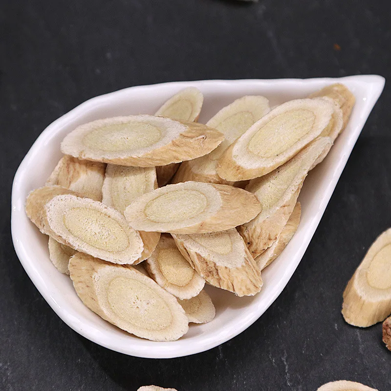 Huang qi Chinese single herbal milkvetch root healthy herb Dried Astragalus root Slices