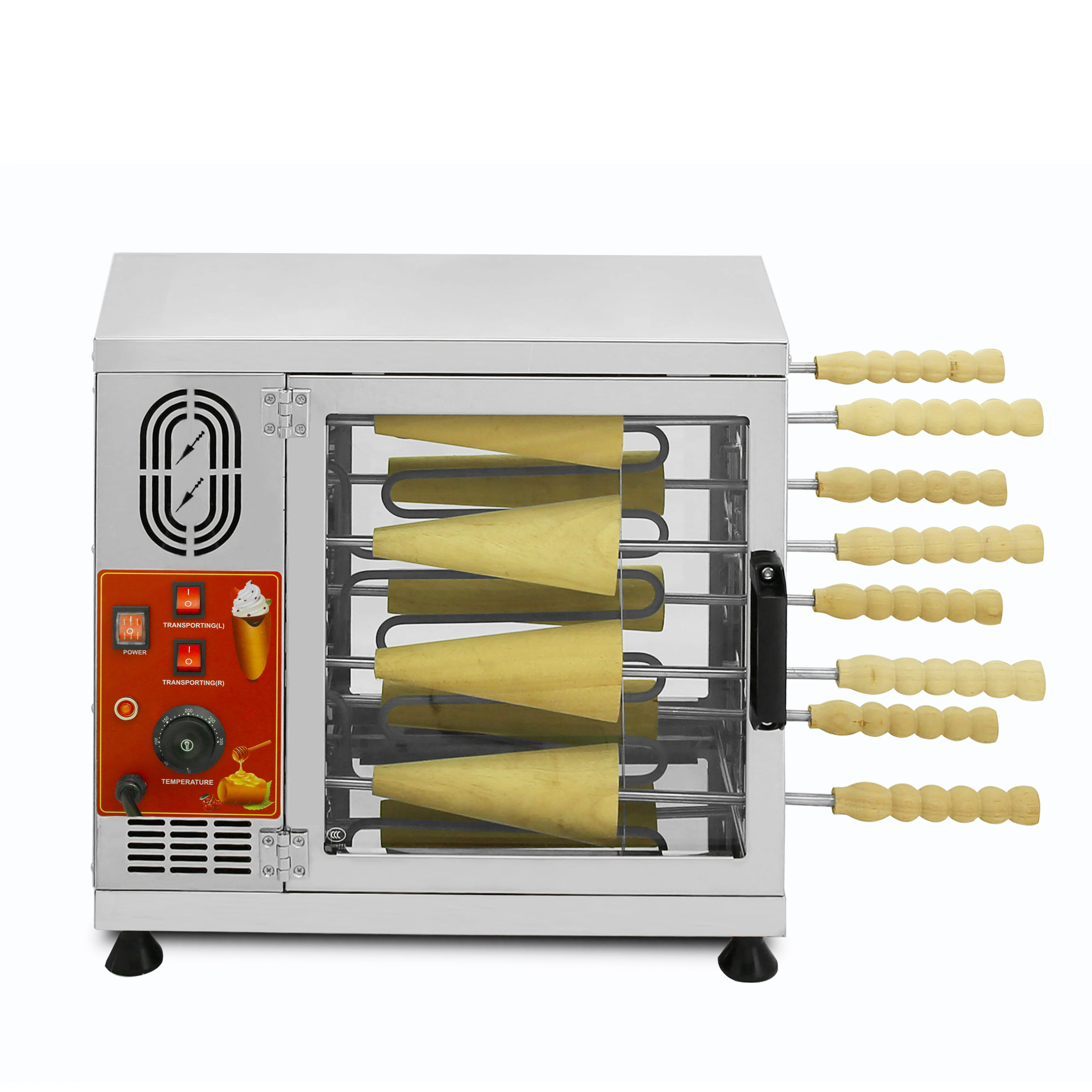 Commercial electric chimney cakes oven kurtos kalacs Grill Machine Baking baker