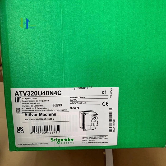 4KW 380-500V AC Speed Drive Altivar Machine ATV320U40N4C