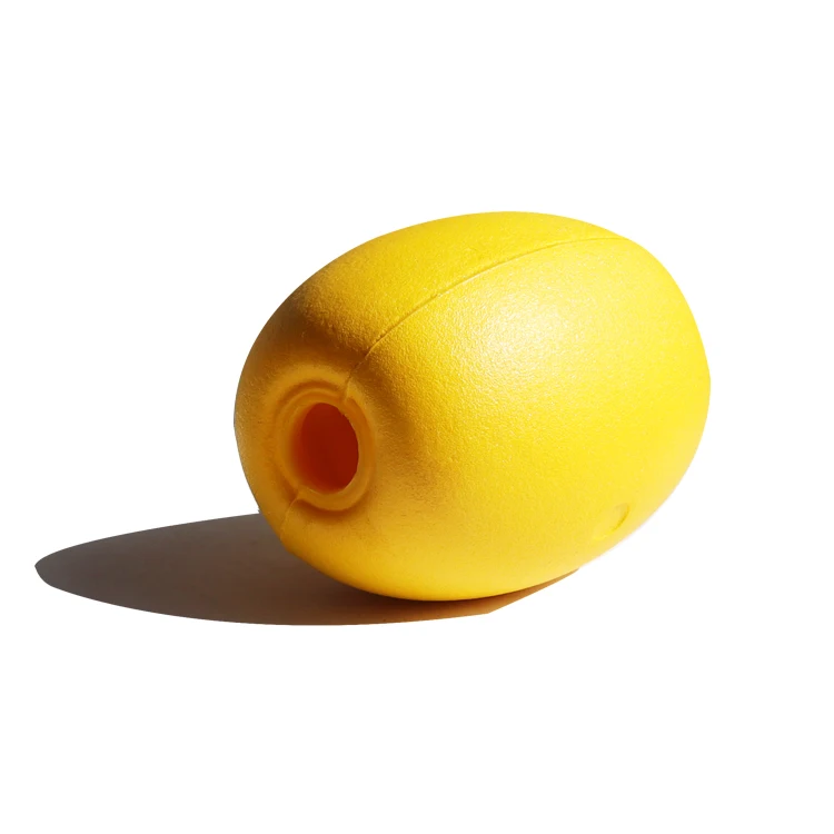 High quality HHE -20 Oval EVA Yellow Color Float Plastic Floating Light Buy Fishing Net Floats