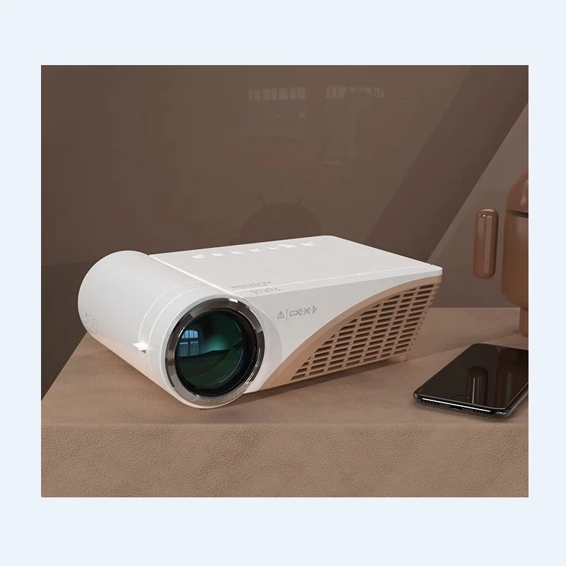 Projector Home Theater 2020 New Arrival Excellent Mini Portable Projector Mobile Phone Same Screen 7000 Lumens 720P Resolution