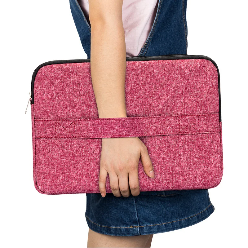 fashion design portable 14 inches Office briefcase tote messenger laptop bag notebook bag