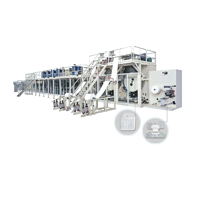 Automatic Adult Diapers Production Line Equipment for Adult Diaper Making Welding Sealing Profitable
