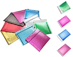 Frosted bubble ziplock bag bubble mailer bag padded bag with ziplock