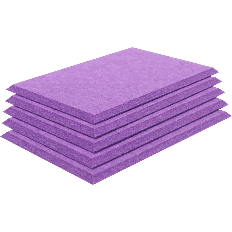 Hot Selling Cheap Sound Absorption 100% insulation Polyester Fiber Acoustic Panels