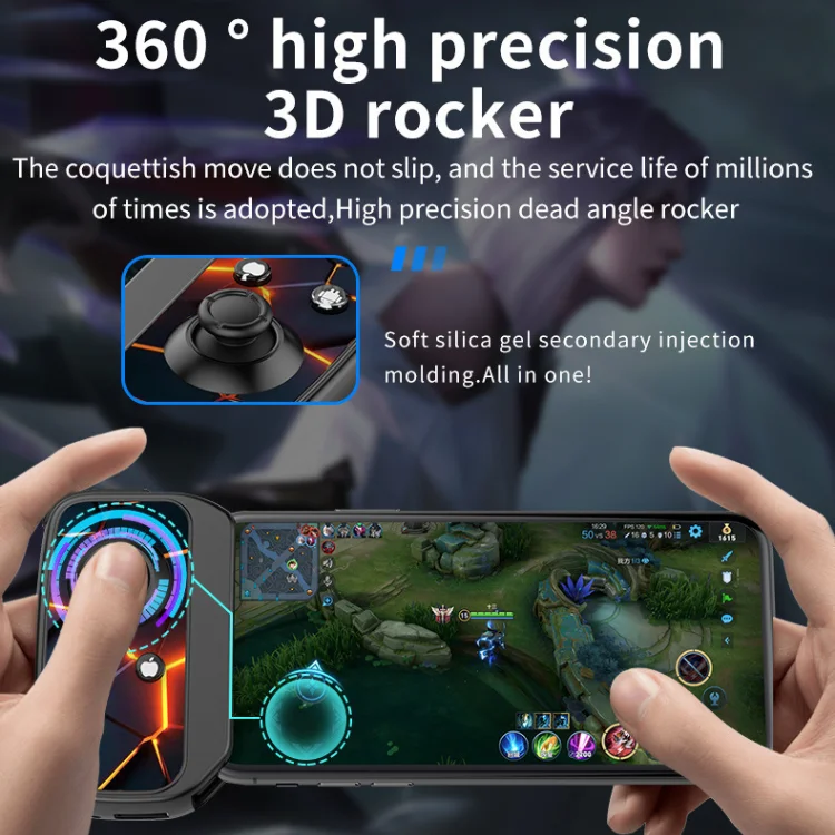 D2 Gamepad Joystick for TYPE-C PUBG With Game Peripherals Auxiliary Function For Android Controller