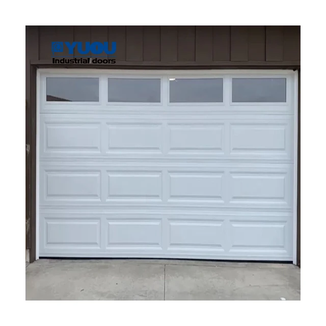 China factory wholesale price high quality 16 x 7 commercial automatic smart garage doors for homes modern garage door