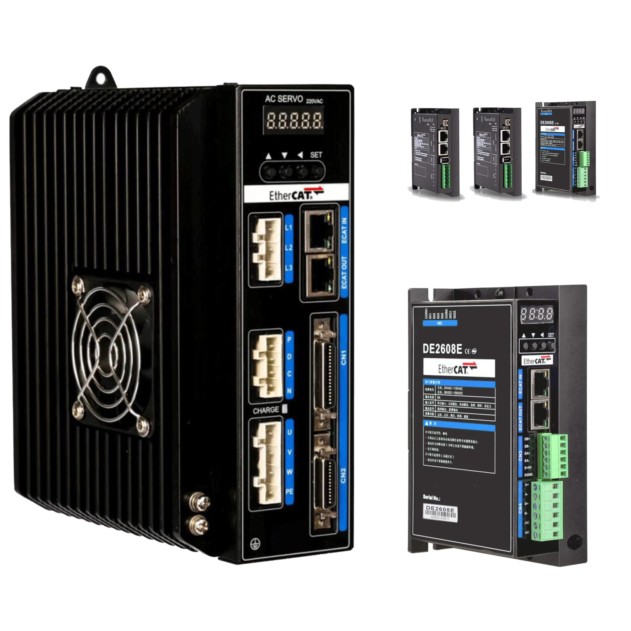 High precision DV Series Economy Stepper Drives with under voltage protection