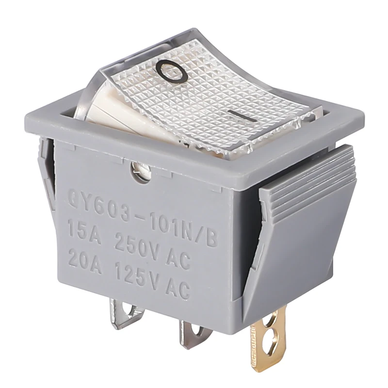 Custom Boat-Shaped Toggle Switch with Three/3-Speed Power Control 125/250V