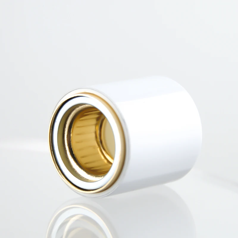 Black Magnetic Cap Perfume Bottle Cologne Perfume Bottles 30 ml Glass Spray Magnetic Cap with gold step collar