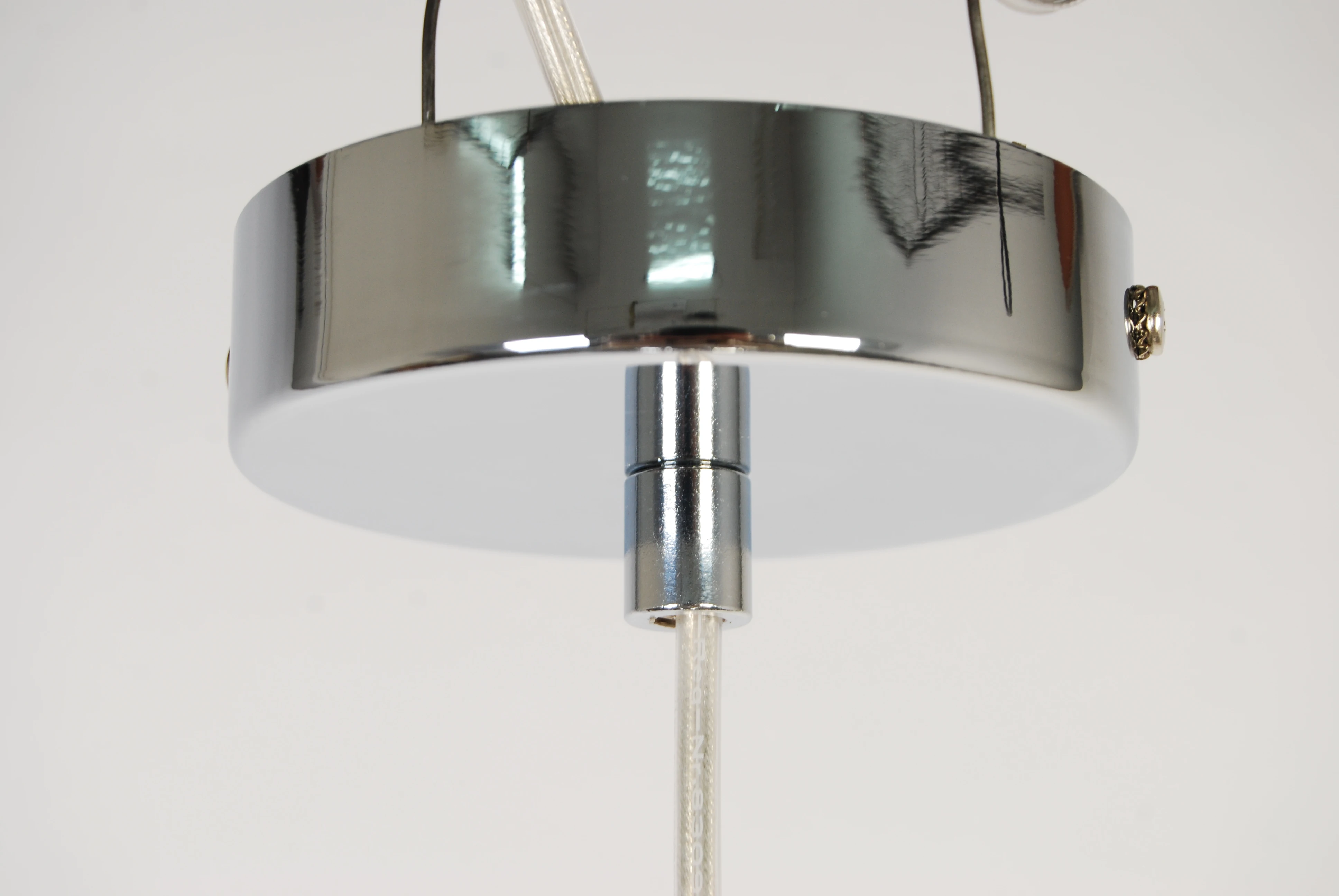 Shinny Chrome Single Glass Ball Pendant and Chandelier Lamp Luxury House