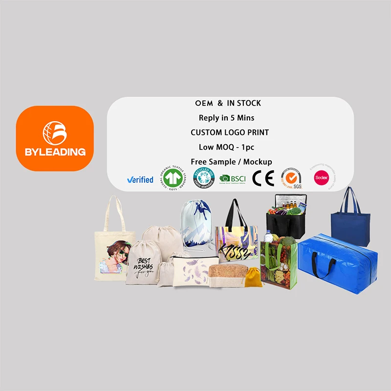 Dupont Paper Tyvek bag Custom Logo Printed Tyvek Large Tote bag for shopping