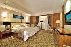 China OEM full hand made new designer hotel bedroom furniture sets (HS-N386)