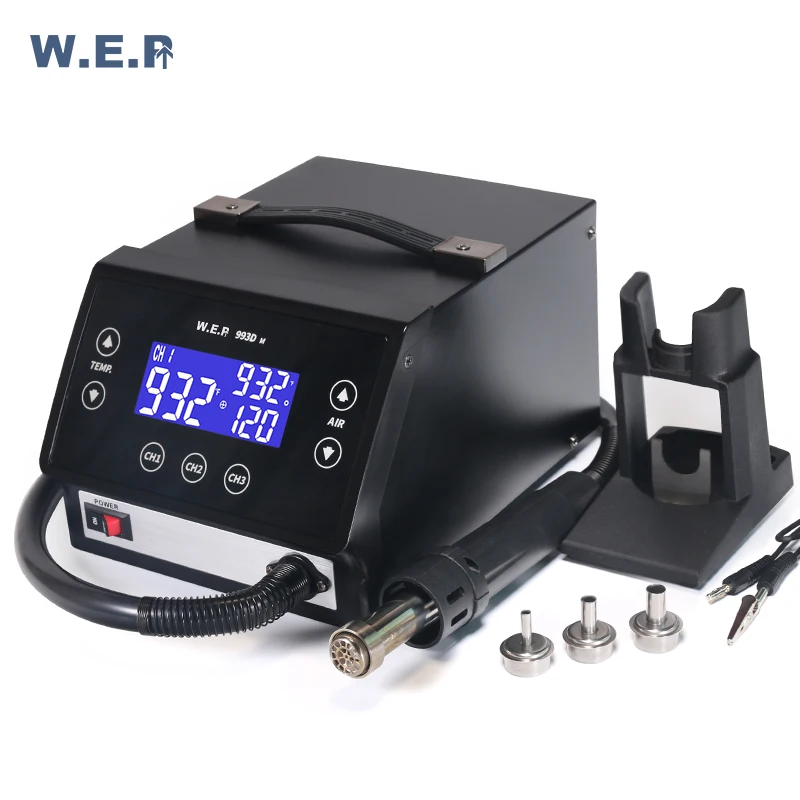 
Standard Version hot air welding gun Rework Station Desoldering Machine WEP 993D 