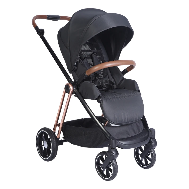Custom Wholesale Turkey Portable New Design Baby Buggy 3 In 1 Pink