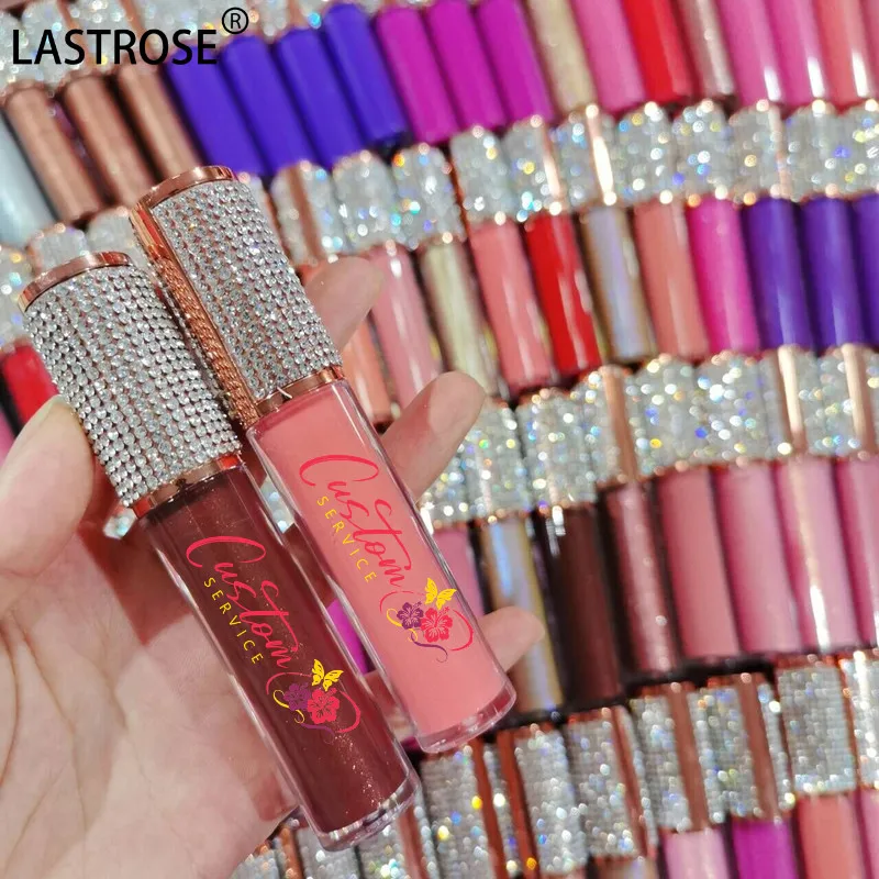 Wholesale vegan glossy lipgloss high shiny vegan pink lip gloss matter nude clear shinny shimmer lip gloss private label