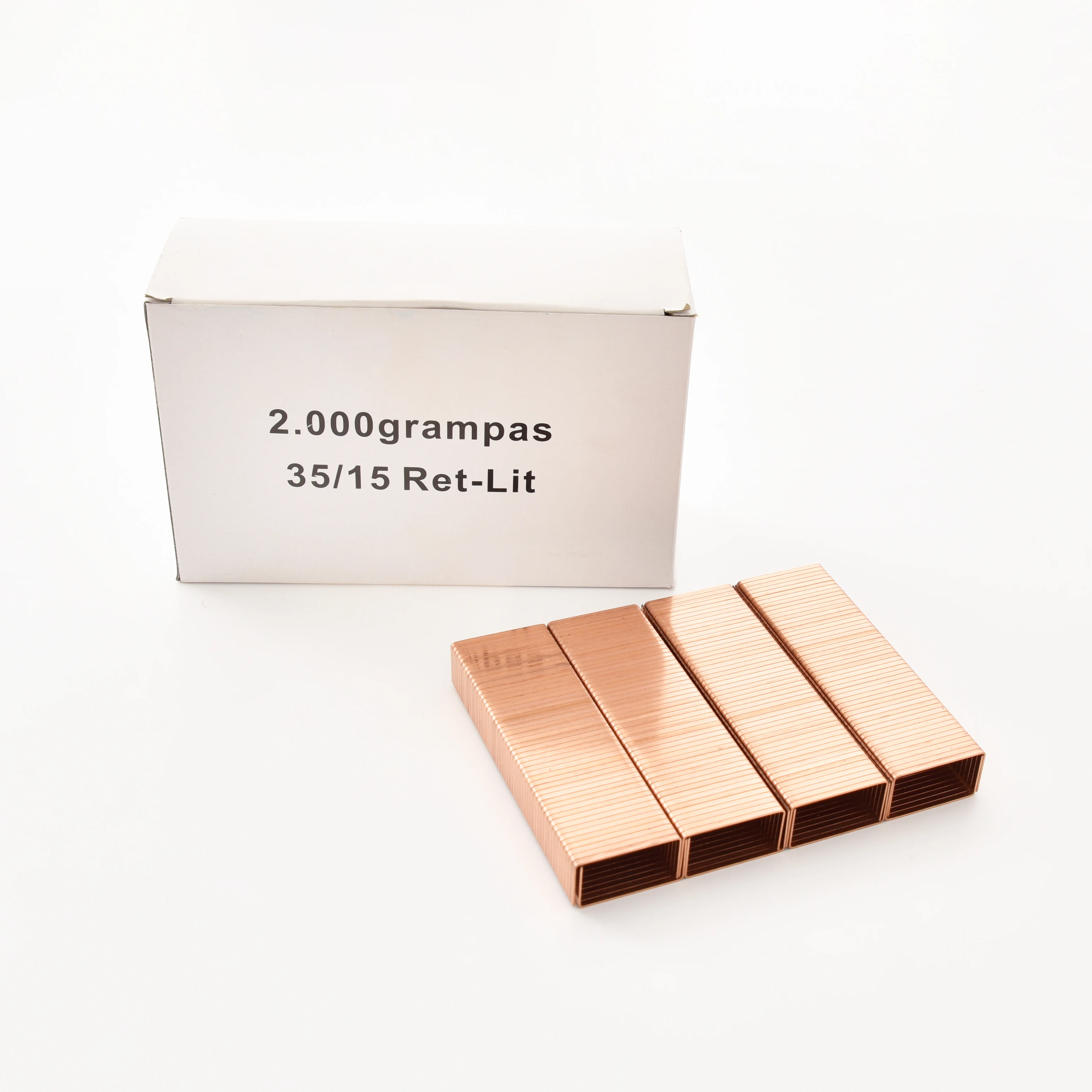 High Quality 35 Series  34.7mm Galvanized 16Ga Packing Carton Closing Staples