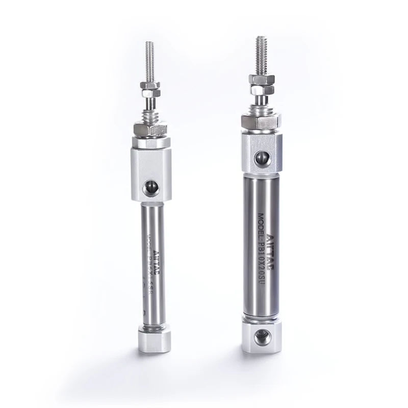 AIRTAC PB6/10*5X10X15X20X25X30X35/40X45X50SUR original genuine pen cylinder Air Cylinder stainless steel  pneumatic cylinder