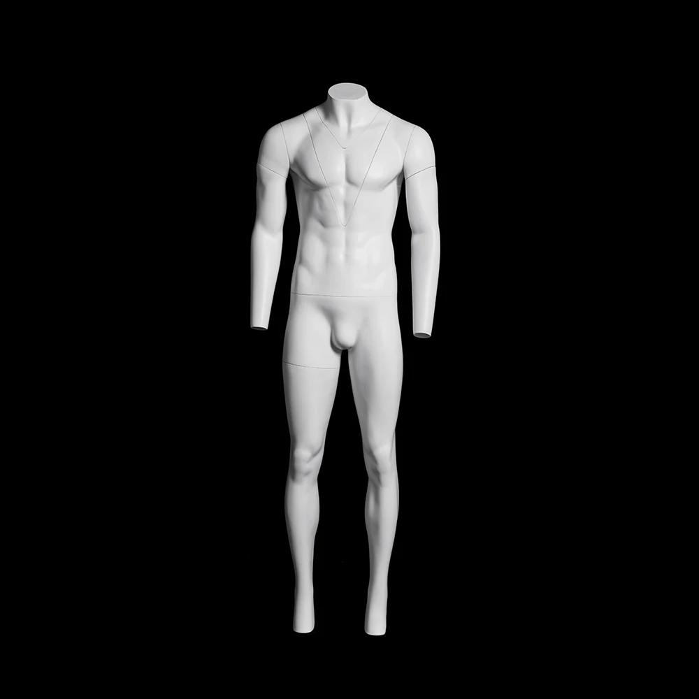 GH13S Wholesale male invisible full body male headless ghost mannequin professional photography mannequin