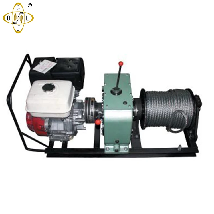 8 тонн лебедка, приводимая в действие бензиновым двигателем