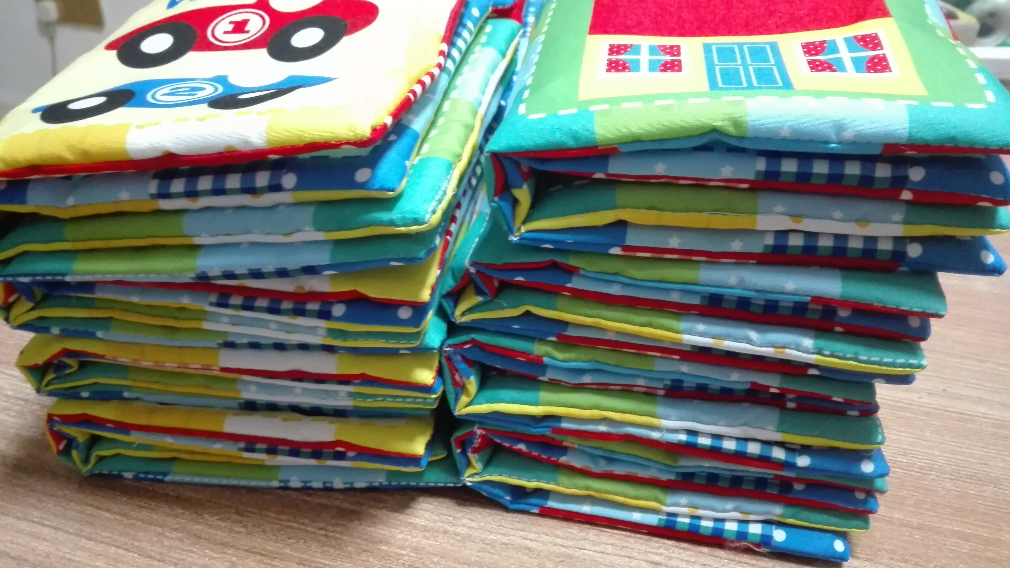 Customized Soft Baby Cloth Busy Book Early Learning Educational Book For Kids