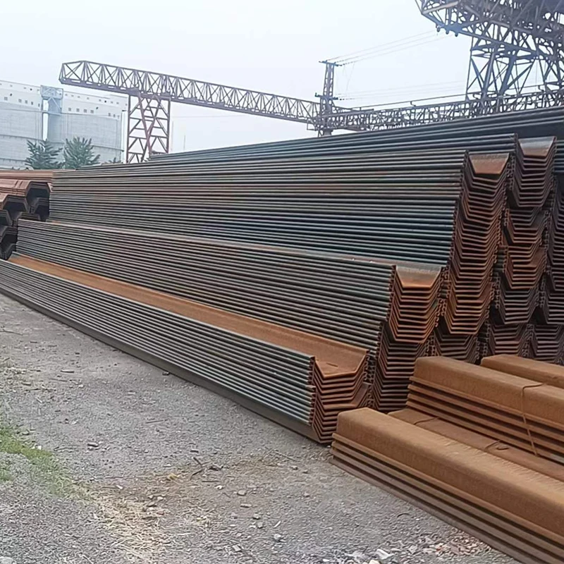 U Z type plastic retaining seawalls supplier no steel sheet piling