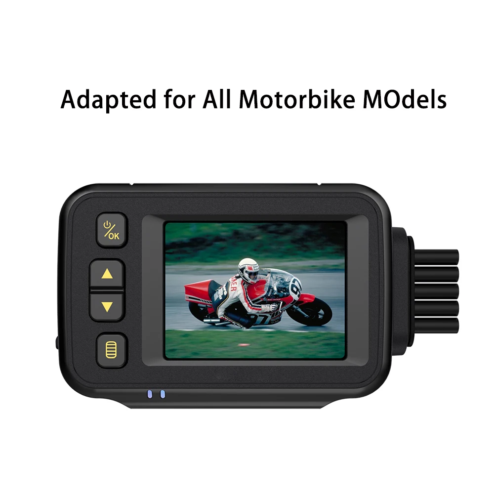 BEST4U мотоцикл камера Dash Cam 720P видеорегистратор с двумя камерами Мотоцикл Крышка для спортивных экшн-камер